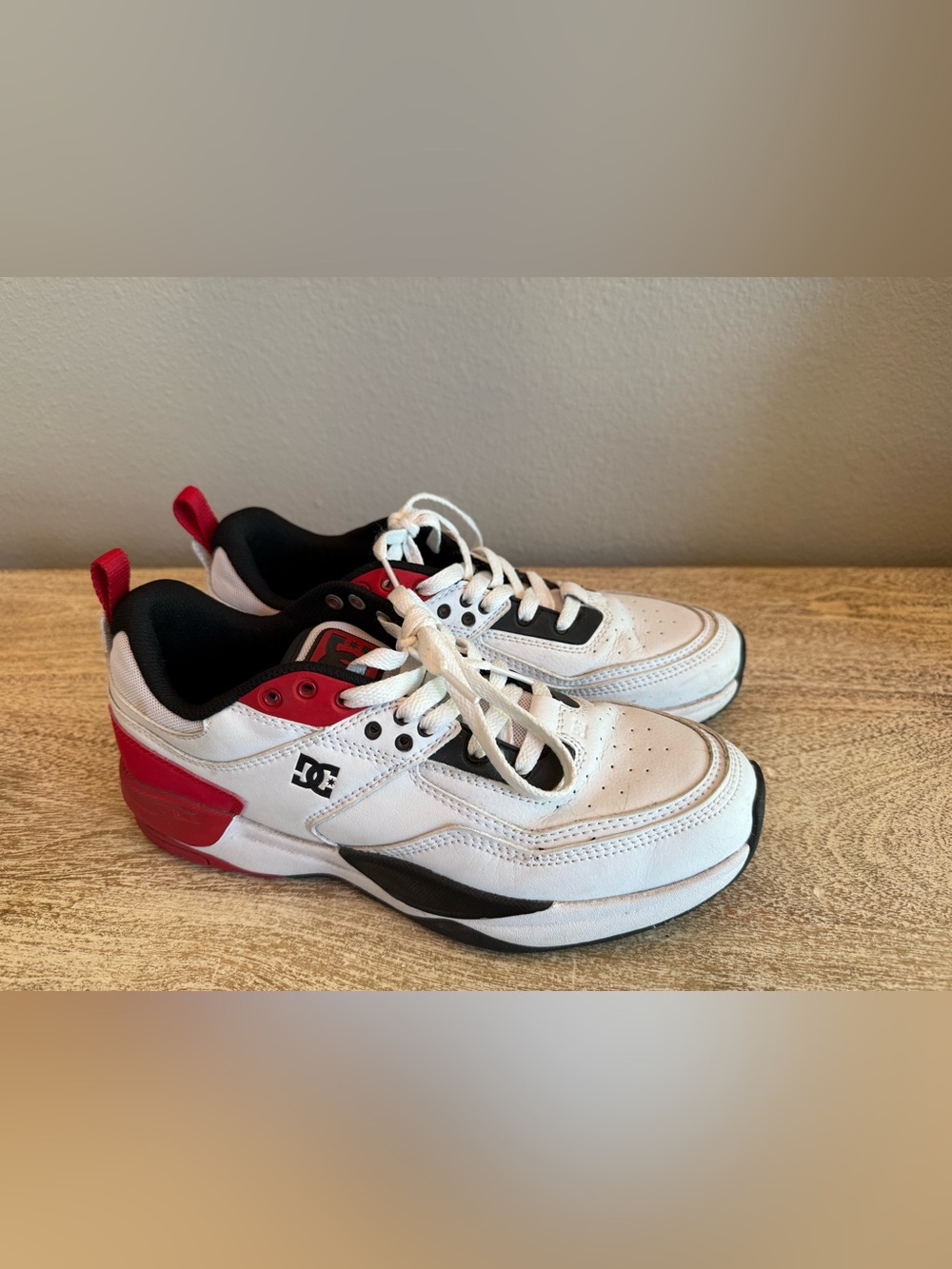 DC E. Tribeka Shoe - Black / Athletic Red / Battleship - 9.5